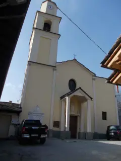 Facciata - Chiesa di San Marcellino a MacraFrazione Villar