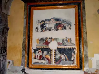 Affresco - Chiesa di San Marcellino a MacraFrazione Villar