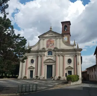 Facciata - Parrocchiale dei Santi Quirico e Giulitta a Castelnuovo Bormida