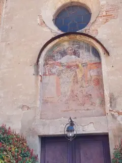Affresco San Giacomo - Chiesa di San Giacomo a Giarole
