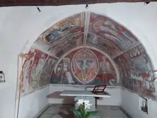 Interno - Cappella di San Ponzio a SaluzzoFrazione Castellar