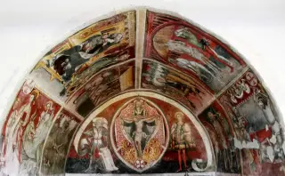 Affreschi - Cappella di San Ponzio a Castellar