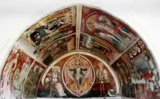 Affreschi - Cappella di San Ponzio a SaluzzoFrazione Castellar