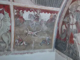 Affreschi - Cappella di San Ponzio a SaluzzoFrazione Castellar