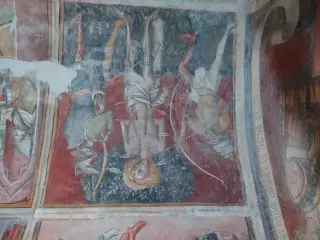 Affreschi - Cappella di San Ponzio a Castellar