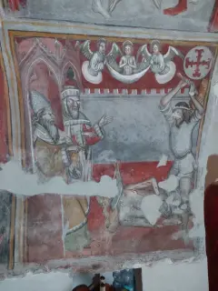Affreschi - Cappella di San Ponzio a SaluzzoFrazione Castellar