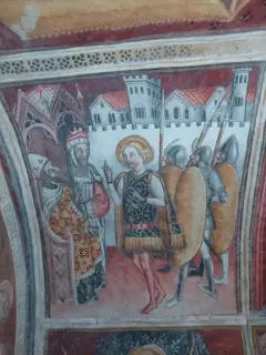 Affreschi - Cappella di San Ponzio a SaluzzoFrazione Castellar
