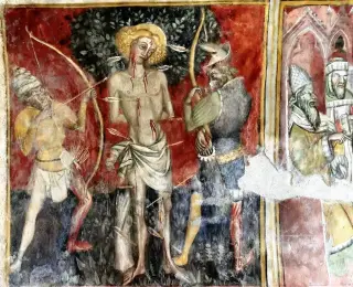 Affreschi - Cappella di San Ponzio a SaluzzoFrazione Castellar