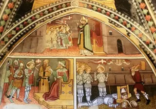 Affreschi - Cappella di San Maurizio a Castelnuovo di Ceva