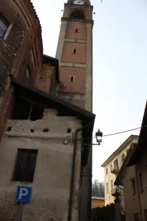 Campanile - Parrocchiale di San Mamante a Cavaglio d'Agogna