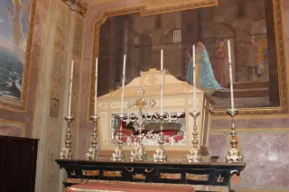 Urna di San Mamante - Parrocchiale di San Mamante a Cavaglio d'Agogna