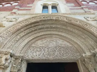 Lunetta - Chiesa di Santa Fede a Cavagnolo