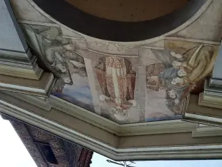 Affresco in facciata - Chiesa di San Firmino a Cercenasco
