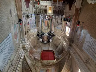 Presbiterio - Santuario della Madonna delle Grazie a Cavallermaggiore
