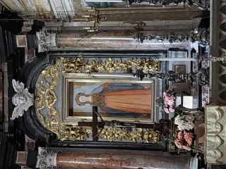Affresco della Vergine - Santuario della Madonna delle Grazie a Cavallermaggiore