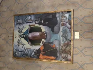 Tela della Madonna della cintura - Santuario della Madonna delle Grazie a Cavallermaggiore