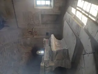 Affreschi interni da finestrella - Chiesa di San Lorenzo a Cavatore