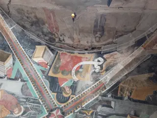 Crocifissione - Cappella dei Cavalieri di Malta o San Giovanni a CavallermaggioreFrazione Motta San Giovanni