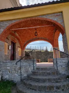 Portico - Santuario della Madonna della Neve a Cessole