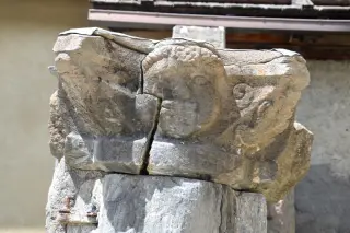 Capitello - Parrocchiale di Nostra Signora della Neve a Cesana TorineseFrazione Bousson