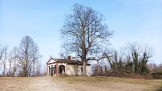 Vista - Oratorio dei Santi Grato e Rocco a CerrioneFrazione Bessa