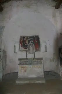 Affresco abside sinistra - Chiesa di San Pietro a Cavallermaggiore