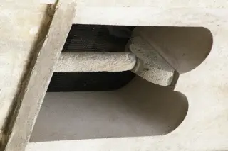 Capitelli a stampella - Parrocchiale dei Santi Pietro e Paolo a Ciconio