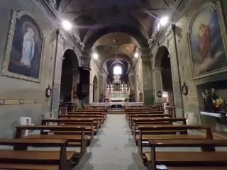 Interno - Chiesa di Sant'Eusebio a Pisano