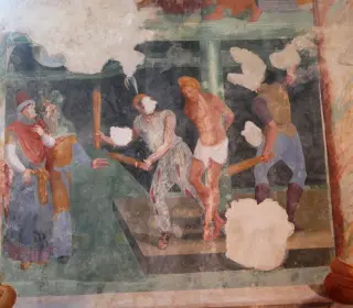 Fagellazione - Cappella di San Dalmazzo a CiglièFrazione Peironi