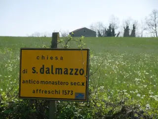 Pannello illustrativo - Cappella di San Dalmazzo a CiglièFrazione Peironi