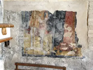 Affreschi - Cappella di San Rocco a Cigliè