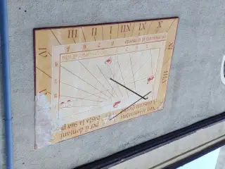 Orologio solare - Chiesa di Santo Stefano a CondoveFrazione Frassinere