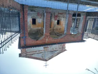 Facciata - Chiesa del Cimitero a Cossano Canavese