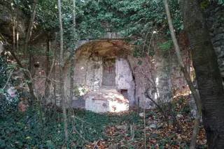 Presbiterio e Abside - Resti Chiesa di Santa Maria in Castellazzo a CureggioFrazione Castellazzo