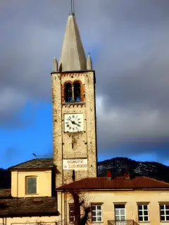 Campanile - Chiesa di Santa Maria del Pino a Coazze