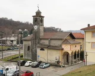 Vista - Chiesa di Sant'Agata a BorgosesiaFrazione Isolella