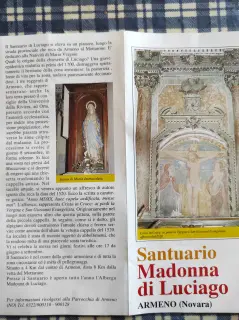 Pieghevole illustrativo - Santuario della Madonna di Luciago a Armeno