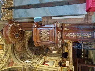 Pulpito - Collegiata o Duomo o Cattedrale di Santa Maria e San Giovenale a Fossano