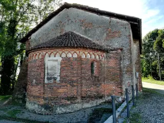 Abside - Oratorio della Santissima Trinità a Albano Vercellese