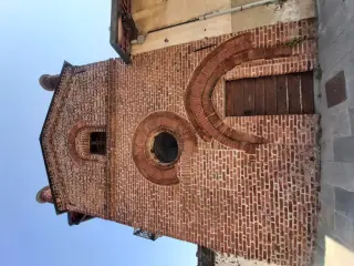 Facciata - Precettoria o Chiesa di San Leonardo Nuovo o dei Templari a Chieri