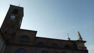 Campanile - Parrocchiale di Sant'Ambrogio a Frassineto Po