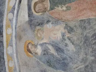 Madonna col Bambino - Cappella della Madonna del Boschetto a Frossasco