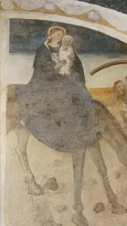Fuga in Egitto - Cappella della Madonna del Boschetto a Frossasco