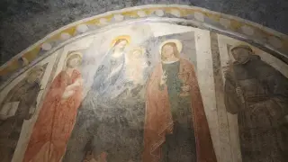 Madonna col Bambino e Santi - Cappella della Madonna del Boschetto a Frossasco