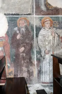 Sant'Antonio e San Bernardo - Oratorio dell' Assunta o Madonna del Latte a Pray