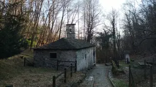 Retro - Oratorio di San Giulio a San Maurizio d'Opaglio