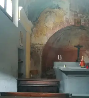 Interno - Oratorio di San Giacomo Apostolo a Ghislarengo