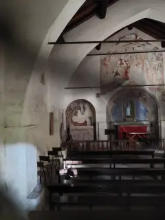 Interno - Chiesa di Santa Maria di Luzzara a Gozzano