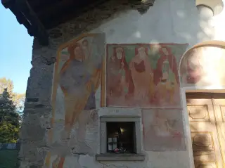Gesù che sorge dal sepolcro - Chiesa di Santa Maria di Luzzara a Gozzano