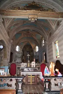Interno - Oratorio di San Graziano a Grignasco